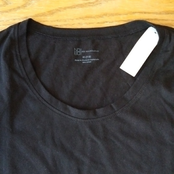 Black Slim Fit Tee - Picture 2 of 3